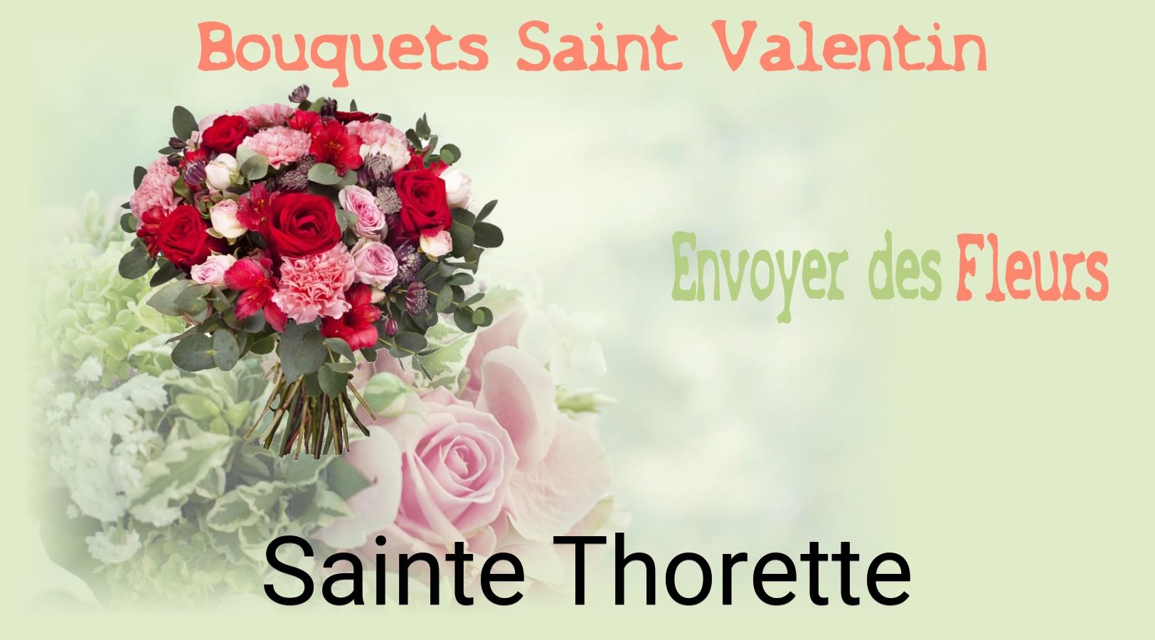 Roses de Saint-Valentin livrées à Sainte-Thorette